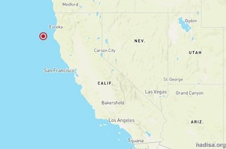 Землетрясение магнитудой 5,8 «сотрясло» Северную Калифорнию