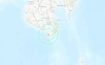 У берегов филиппинского острова Минданао произошло землетрясение магнитудой 6,1