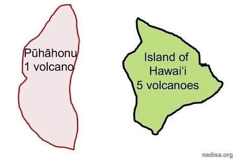 Крупнейшим щитовым вулканом на Земле признан вулкан Пухахону