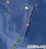 Shallow M6.3 earthquake hits Kermadec Islands region, New Zealand