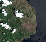 Submarine eruption at Iliwerung volcano, Indonesia