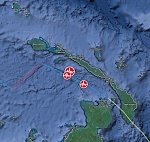 Strong and shallow M6.0 earthquake hits New Ireland region, Papua New Guinea