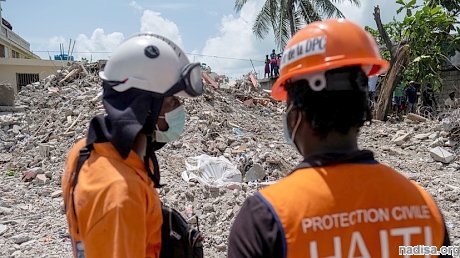 Число жертв землетрясения в Гаити достигло 2189