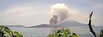 Eruption at Anak Krakatau, Indonesia